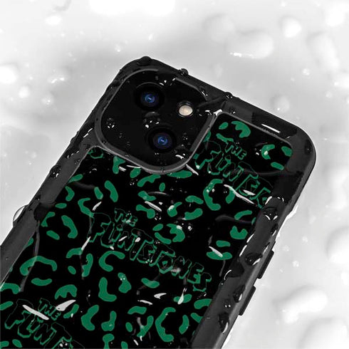 The Flinstones The Flintstones Pattern iPhone 15 Plus Waterproof Case